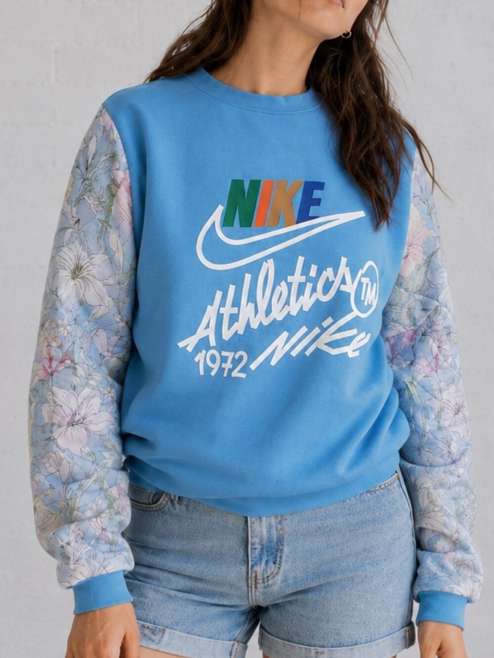 Upcycled- Cloudline Crewneck